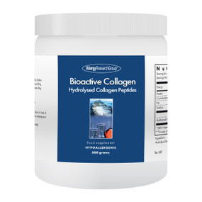 Allergy Research Bioactive Collagen - 500-Grams front image; clinically reported to support joint function and is well researched