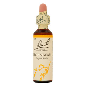 Bach Flower Remedies Hornbeam - 20-ml bottle; for those who struggle with daily activities.