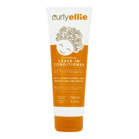 CurlyEllie Curl Defining Leave-in Conditioner - 250-ml white and orange tube
