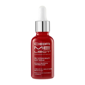 Dermelect Cosmeceuticals Self-Esteem Beauty Sleep Serum  - 30-ml red glass bottle