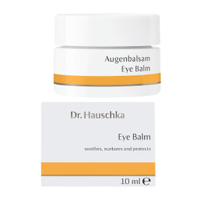 Dr Hauschka Eye Balm - 10-ml tub in a box; provides intense nourishment for your eyes protecting the eyes against external influences.