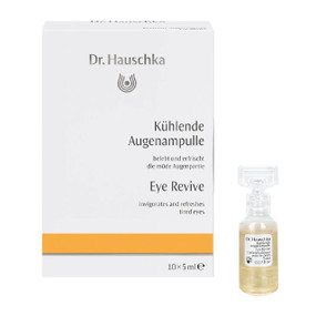 Dr Hauschka Eye Revive - 10 x 5-ml ampoules in a box; ideal for those who wear glasses, contact lenses or who are often exposed to external pollutants and irritants