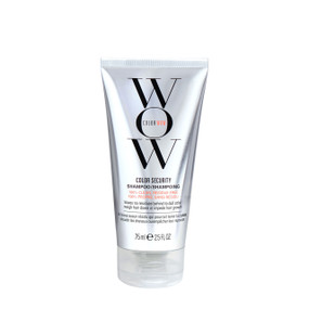 Color Wow Color Security Shampoo Mini - 75-ml silver tube with a black lid; protects your hair colour wherever you go