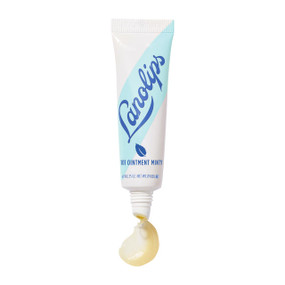 Lanolips 101 Ointment Multi-Balm Minty - 10-Grams  white and blue tube; contains the multi-award winning 101 ointment with cool and refreshing spearmint and peppermint oil.