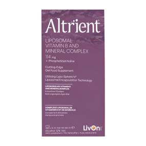 Altrient Liposomal Vitamin B and Mineral Complex, 30-Sachet Box, for Maximum Absorption.