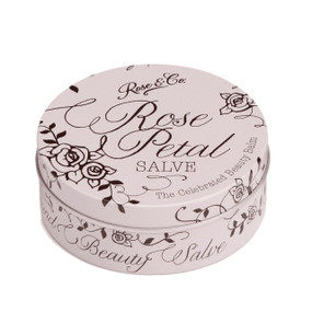 Rose & Co Rose Petal Salve - 20-Grams metal tin; a true all-round beauty hero with a multitude of uses – from hydrating dry skin to highlighting your cheekbones – all with a beautiful Rose scent.