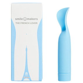 The French Lover by Smile Makers is the electric feather of vibrators. Inspired by a French kiss, it’s super flexible and soft.