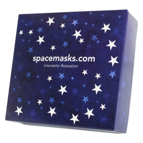 Spacemasks - 5-Spacemasks front image; Alleviate the strain of tired eyes while relaxing your mind with this pack of Spacemasks. The perfect antidote to a long, hard day at a computer.