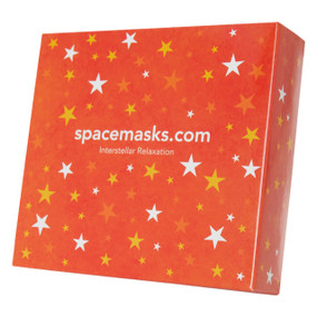 Spacemasks - Orange and Grapefruit Scented - 5-Spacemasks orange box; alleviates tired eyes whilst relaxing the mind.