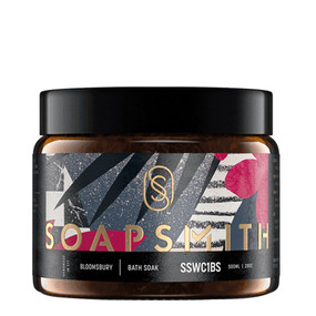 Soapsmith Bloomsbury Bath Soak - 500-Grams glass tub; made from recyclable materials