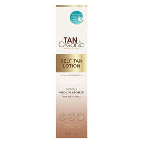 TanOrganic Original Self Tan Lotion - 100-ml box; Get beautifully soft skin and a sun-kissed glow with this 100% natural and organic Original Self Tan Lotion from TanOrganic.