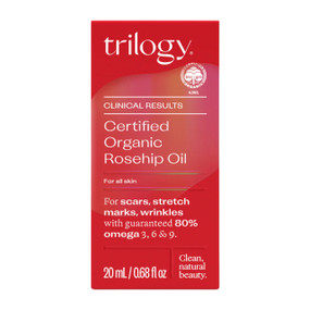 Trilogy Certified Organic Rosehip Oil - 20-ml box