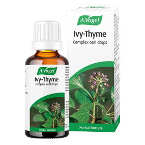 A. Vogel Ivy Thyme Complex - 50-ml bottle; helps to relieve coughs and ease breathing.