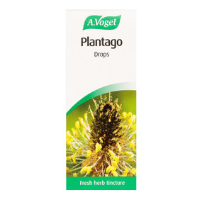 A.Vogel's Plantago Tincture 50-ml, white carton box,