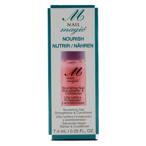 Jica Beauty Products Nail Magic Nail Strengthener & Conditioner - 7.4-ml glass bottle image; helps to strengthen weak, fragile, brittle nails.