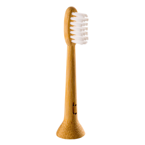 The Truthbrush Solid Bamboo Electric Toothbrush Heads - 1-Pack of 2 Sonicare* Heads; the worlds first truly sustainable replacement electric toothbrush head, compatible with all Philips Sonicare electric toothbrushes.